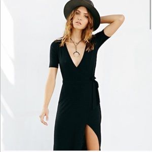 Maxi wrap dress